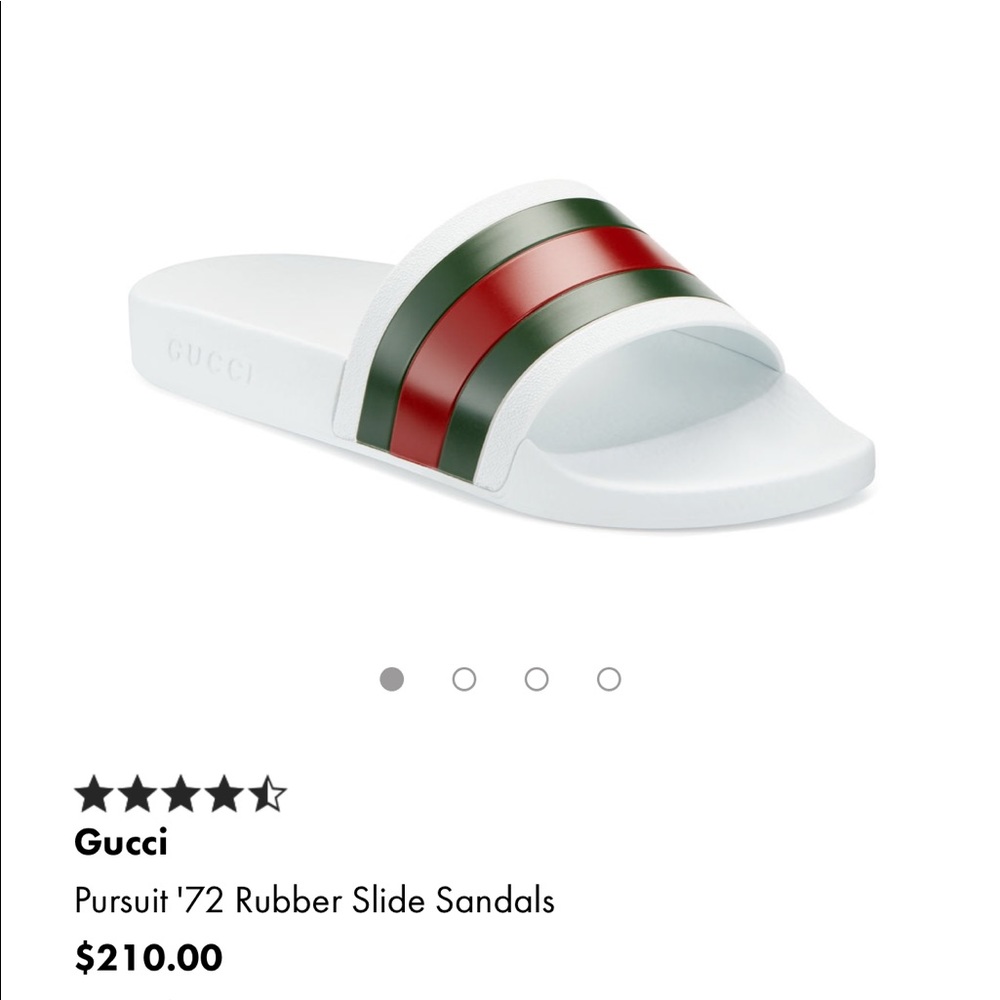 Gucci flip flop slides
